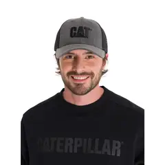 CAT - Jockey Pigment Dyed Trucker Unisex Gris Oscuro