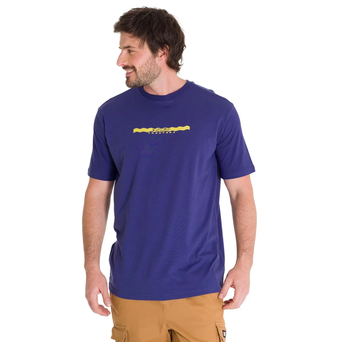 CAT - Polera Casual Projects Graphic 5 Hombre Indigo CAT