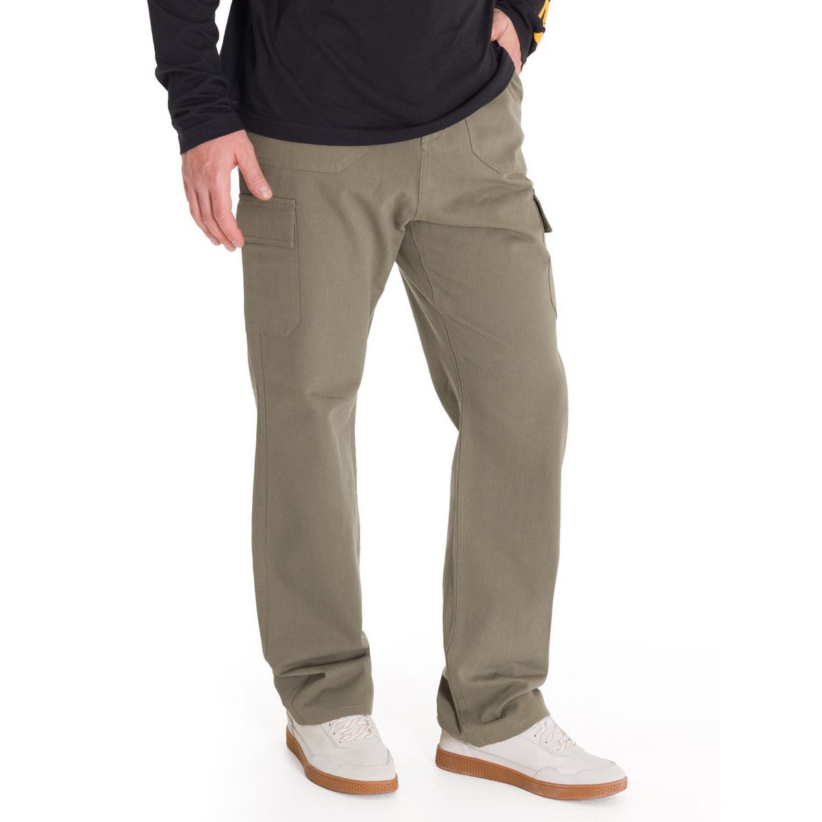 CAT - Pantalón Heritage Straight Cargo Hombre Verde CAT