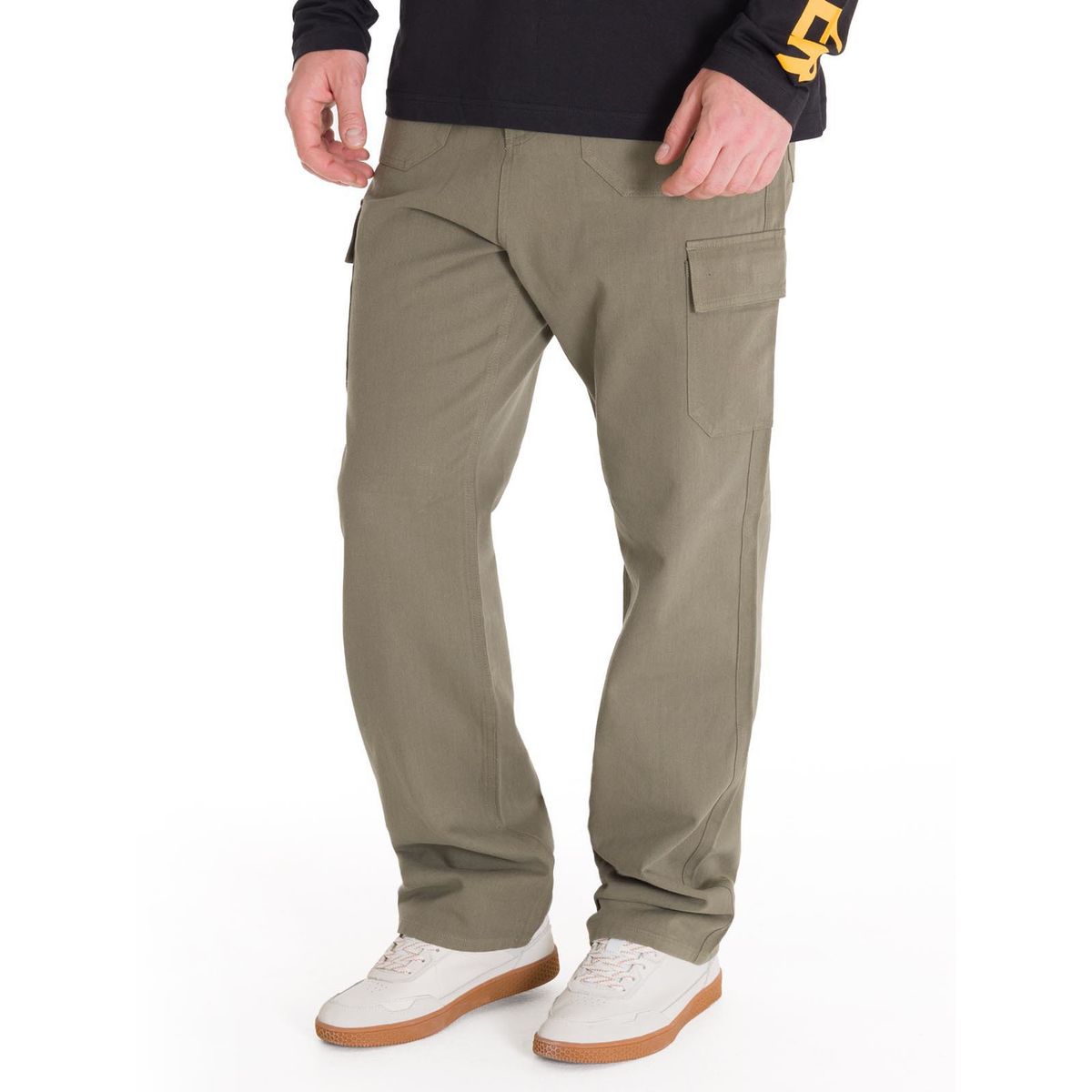 CAT - Pantalón Heritage Straight Cargo Hombre Verde CAT