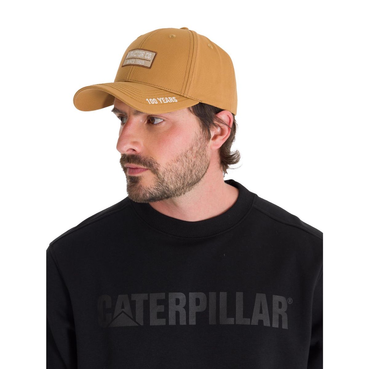 CAT - Jockey A Tractor CO Patch Hombre Caramelo CAT