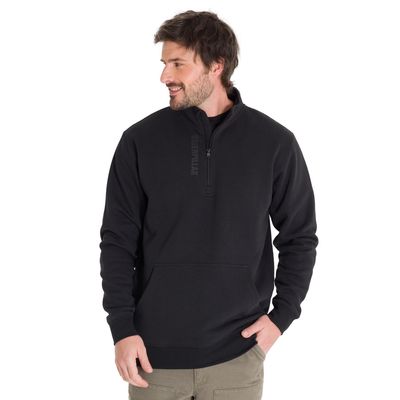 Imagen 2 del producto Polerón Midweight Quarter Zip Hombre Negro