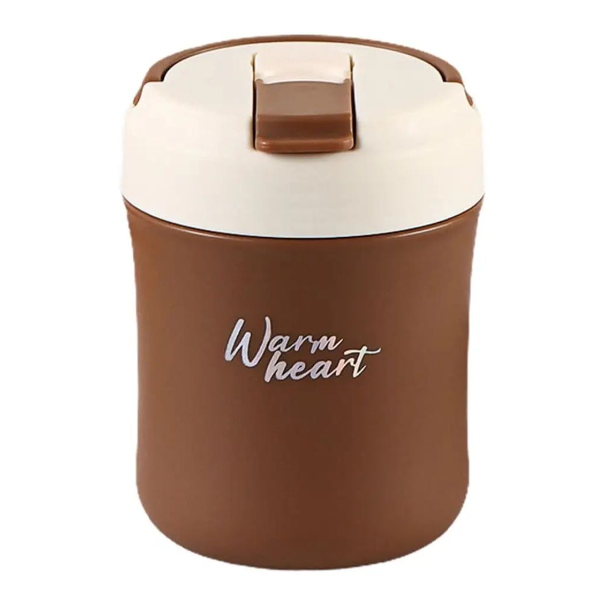 OEM - BOTELLA TERMICA CON TAPA 500 ML CAFE