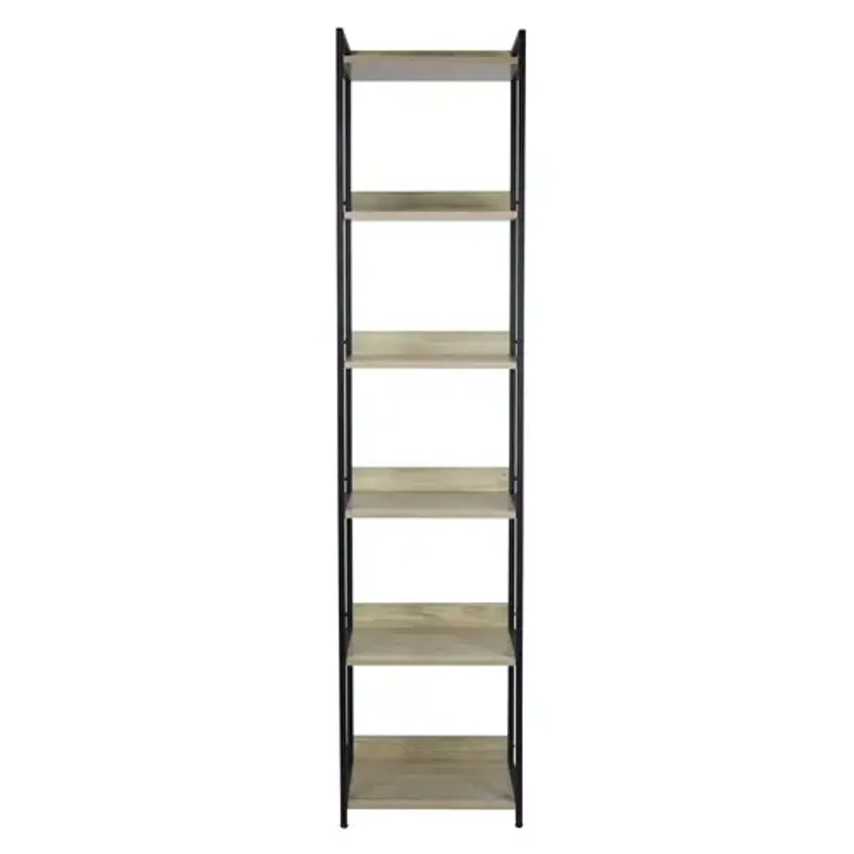 GENERICO - Repisa de 6 Niveles Alerce Natural/Negro