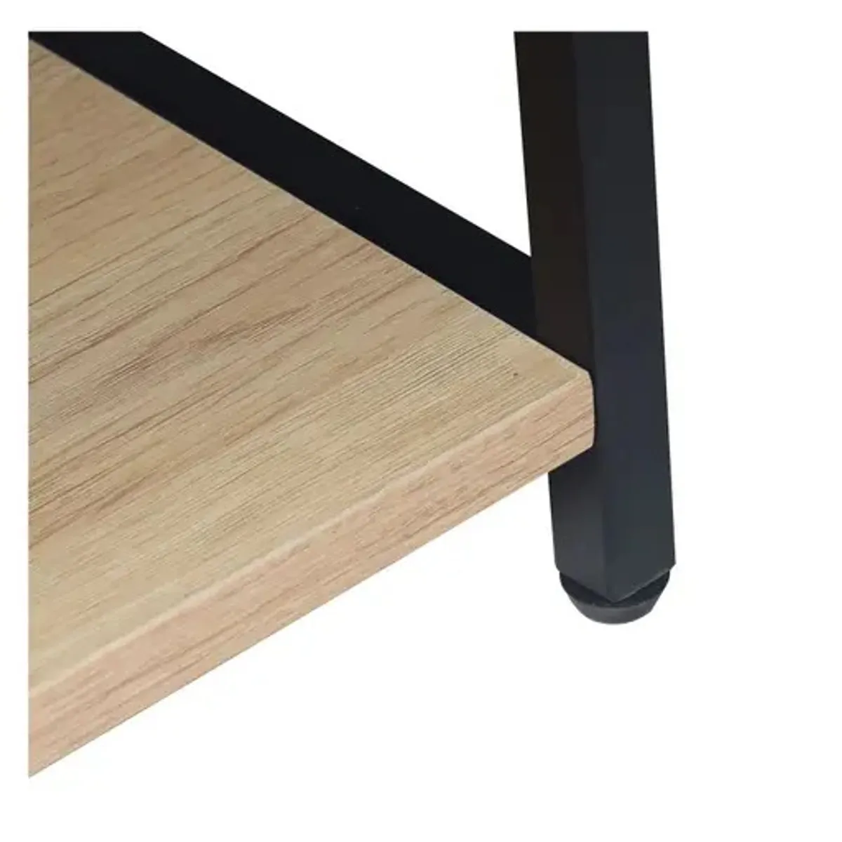 GENERICO - Repisa de 6 Niveles Alerce Natural/Negro