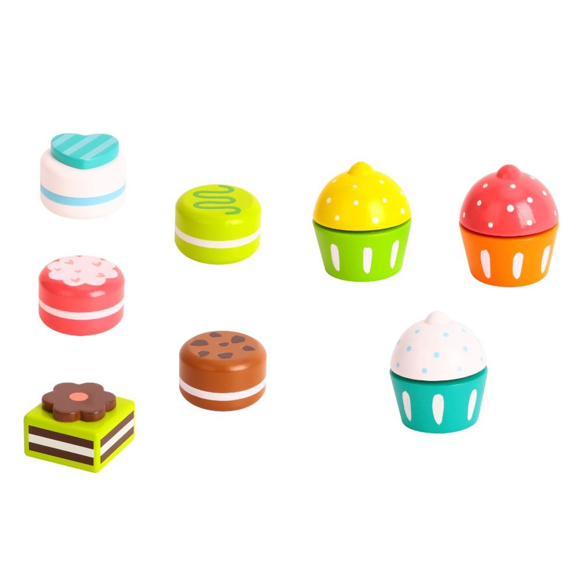 TOOKY TOY - Soporte de Madera para Postres Tooky Toy