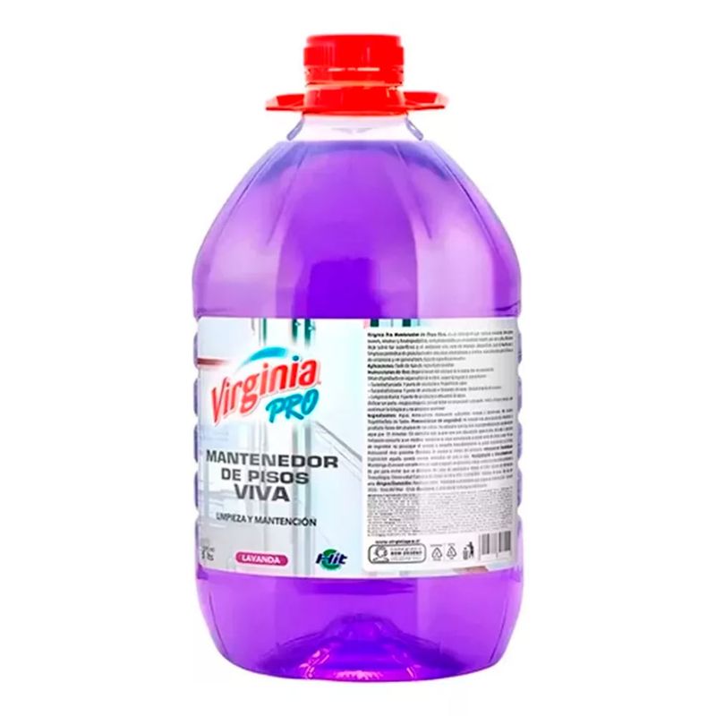 VIRGINIA - Mantenedor De Pisos Viva - Virginia Pro - Lavanda 5 Litros