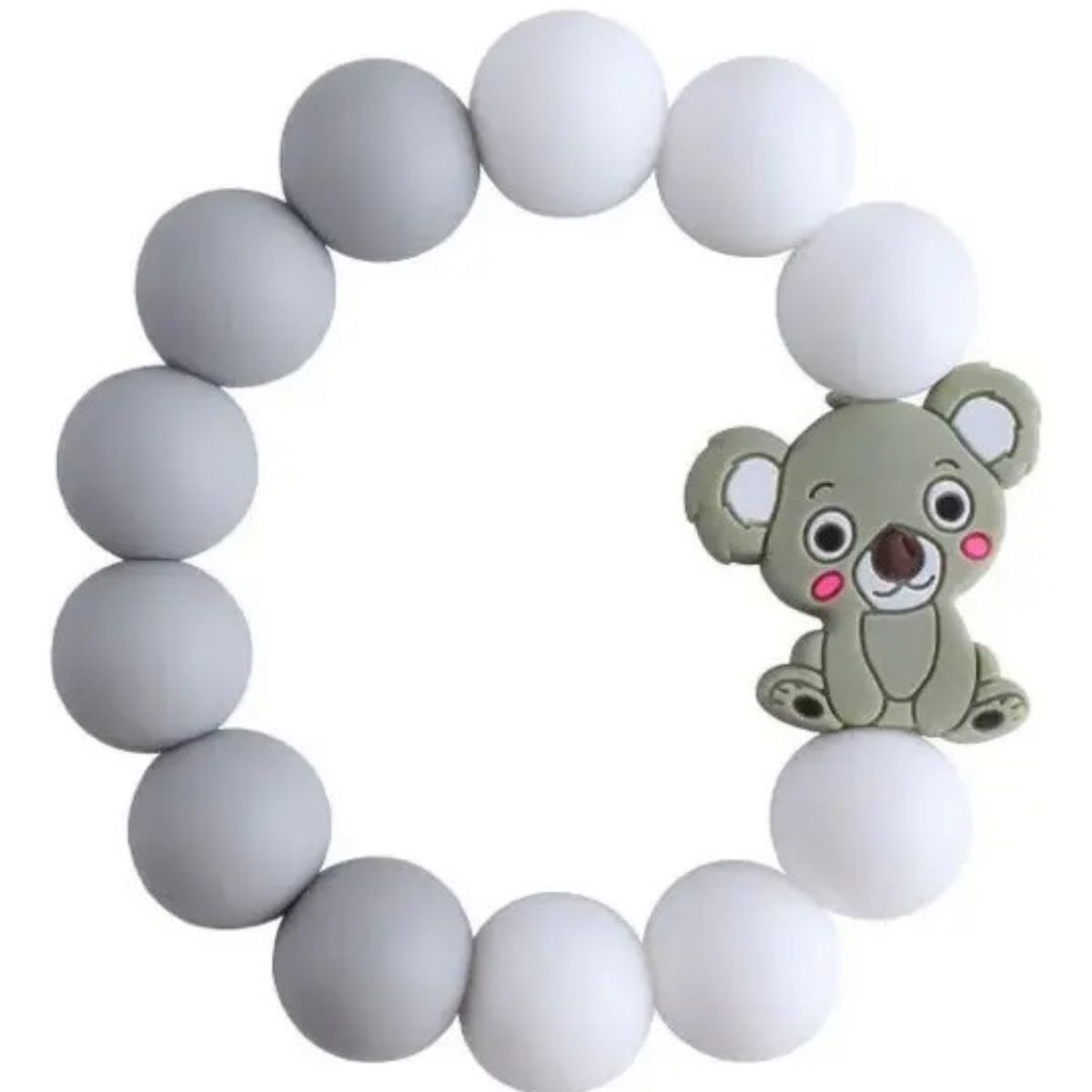 GENERICO - Pulsera De Dentición  Con Sonajero (2 En 1)