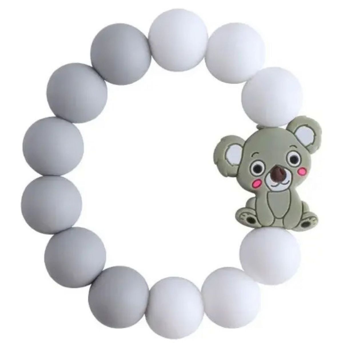 GENERICO - Pulsera De Dentición  Con Sonajero (2 En 1)