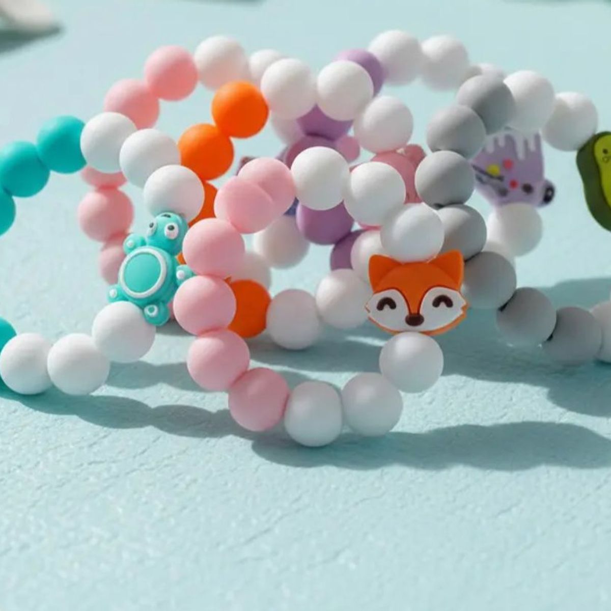GENERICO - Pulsera De Dentición  Con Sonajero (2 En 1)