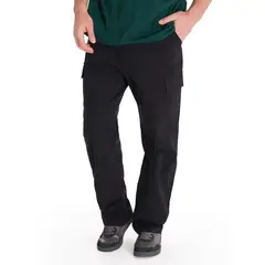 CAT - Pantalón Heritage Straight Cargo Hombre Negro