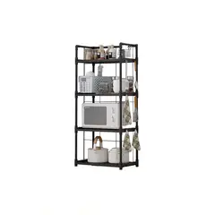 GENERICO - Estante Organizador Baño Cocina Sala Multifuncional Negro