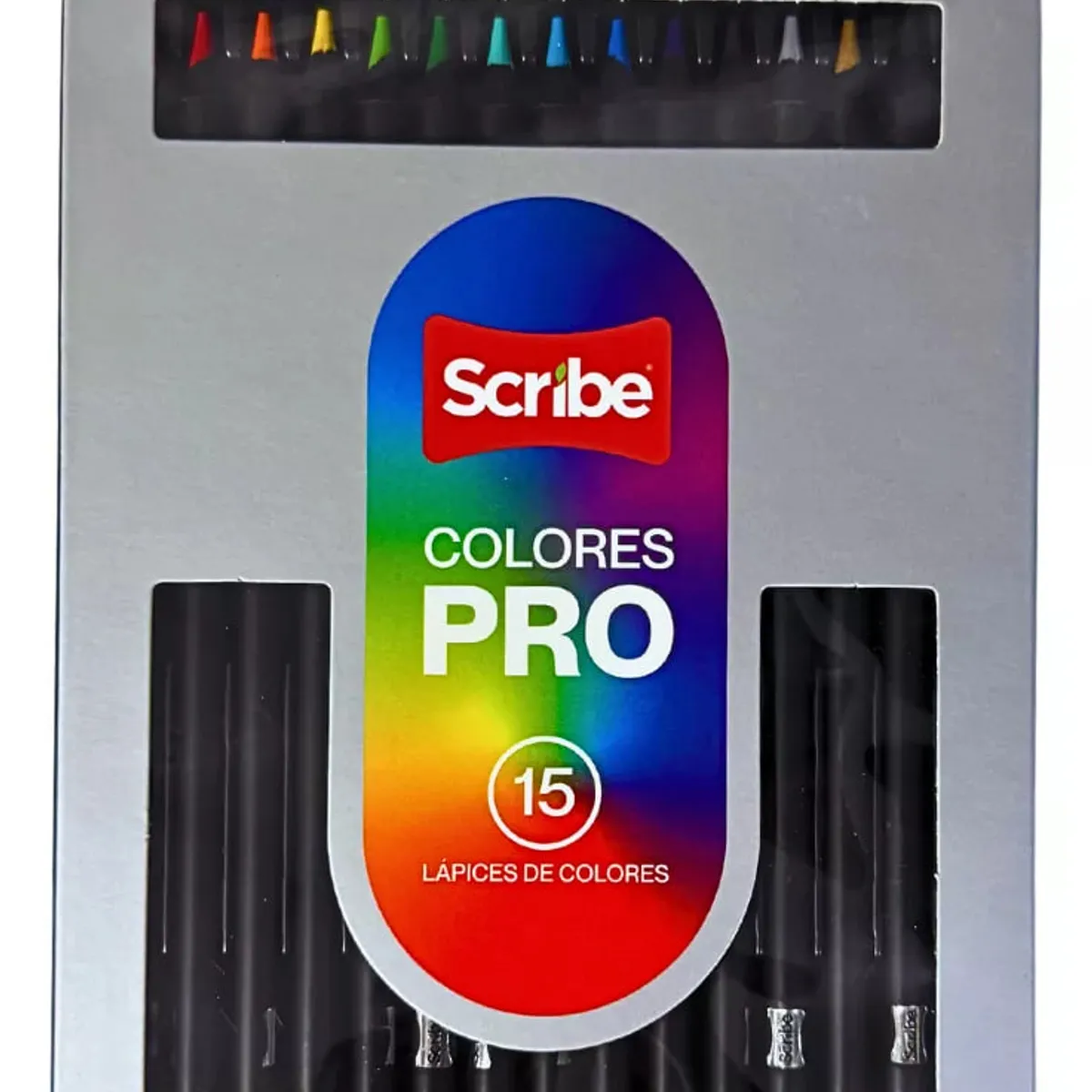 GENERICO - Lápices De Colores PRO Scribe X 15 Und Pigmento De Calidad