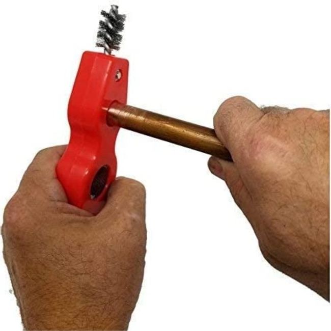 HOTECHE - Cepillo Limpiador De Tuberías De Cobre Terminales De Bateria