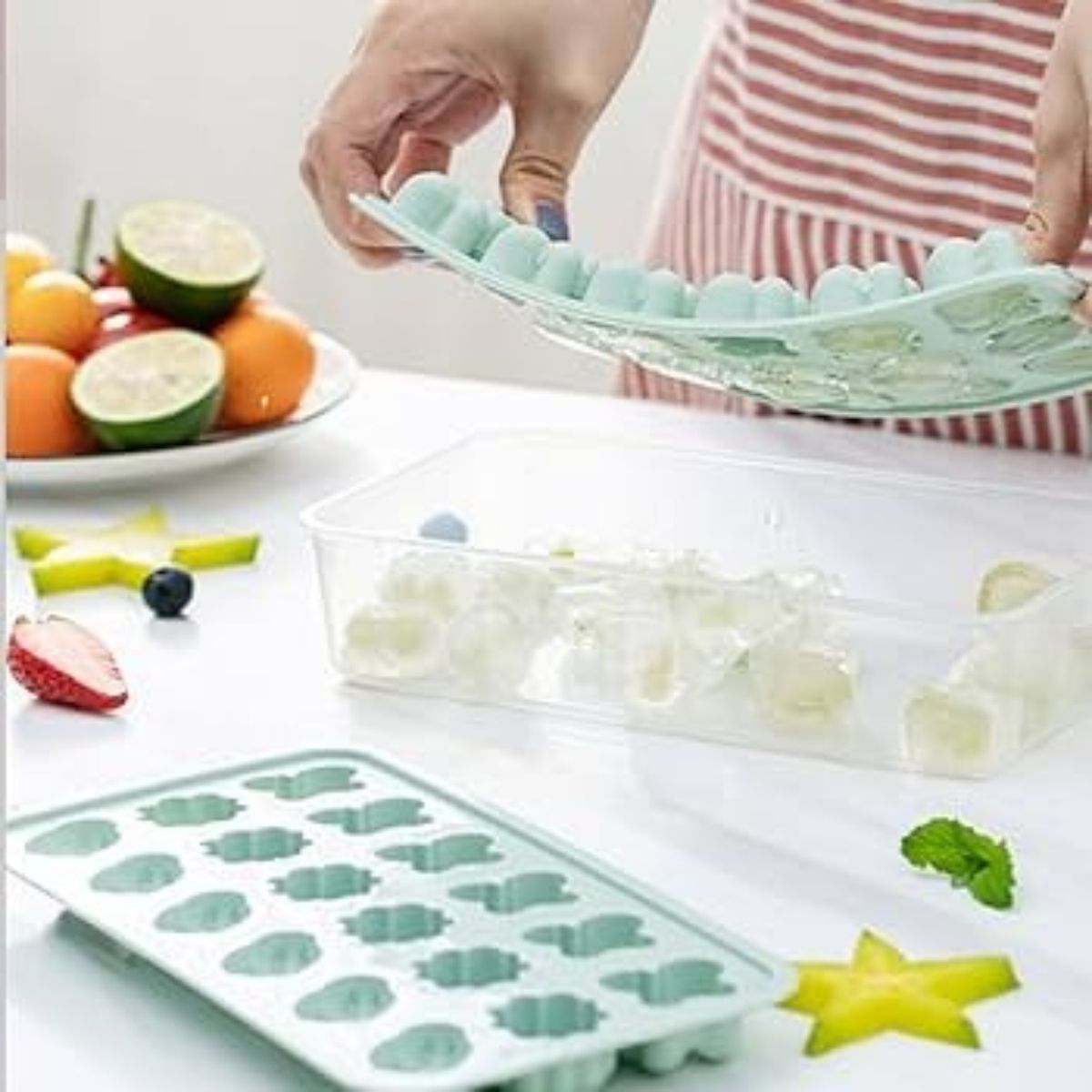 OEM - MOLDE PARA HIELO EN FORMA DE ESTRELLA