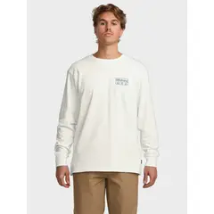 BILLABONG - Polera Manga Larga Hombre Range ADiv Blanca