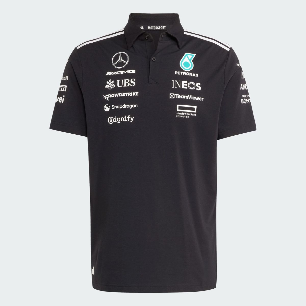 ADIDAS - Polera Con Cuello Mercedes Amg Petronas Fórmula 1 Adidas