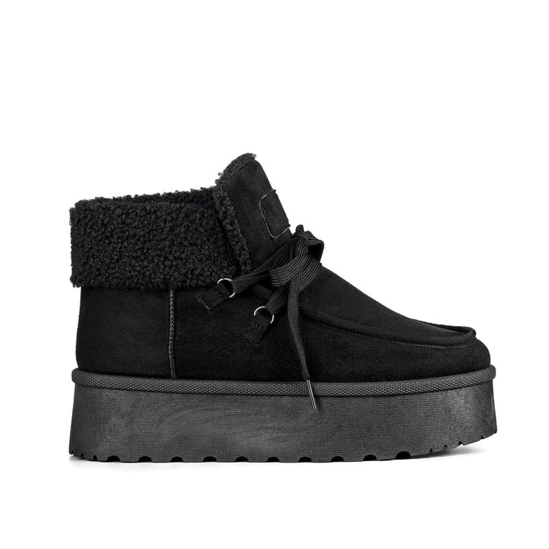 WEIDE - Botin Casual Mujer Gamuza Felpa Antideslizante Weide LT202