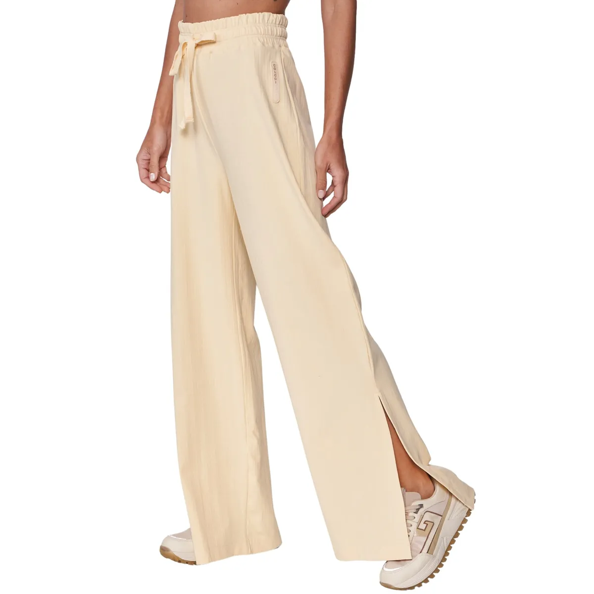 COLCCI - Pantalón Ancho Con Abertura Inferior