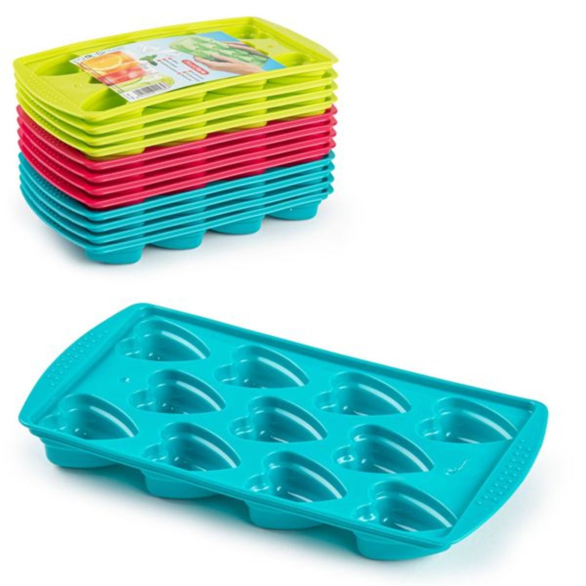 OEM - MOLDE PARA HIELO EN FORMA DE CORAZON