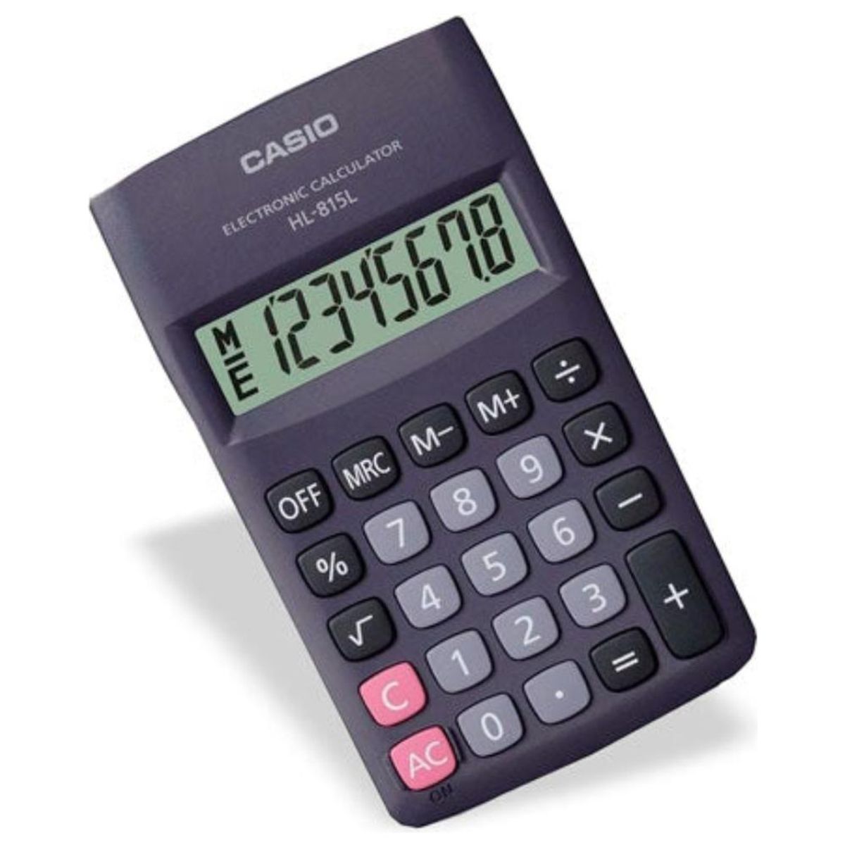 CASIO - Calculadora Hl-815l-Bk De Bolsillo - Gris