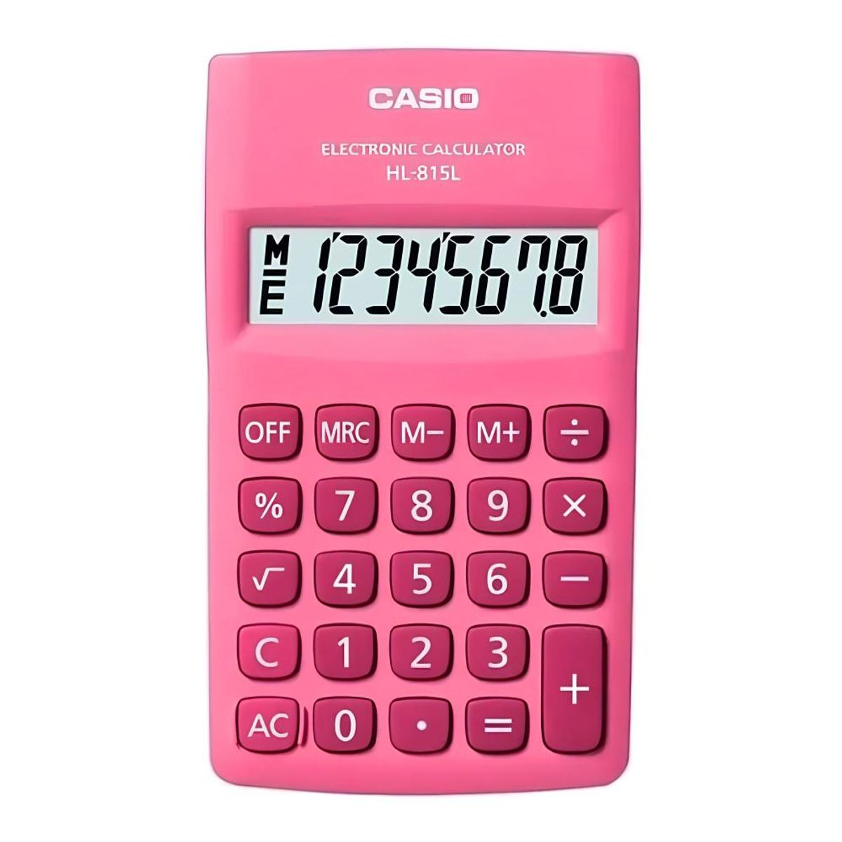 CASIO - Calculadora Hl-815l-Pk De Bolsillo - Fucsia