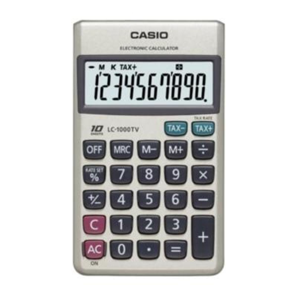 CASIO - Calculadora Lc-1000tv Gris Casio - Gris