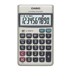 CASIO - Calculadora Lc-1000tv Gris - Gris