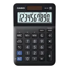 CASIO - Calculadora Ms-10f Escritorio - Negro