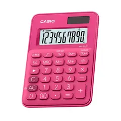 CASIO - Calculadora Ms-7uc-Rd Escritorio - Rosa Fuerte