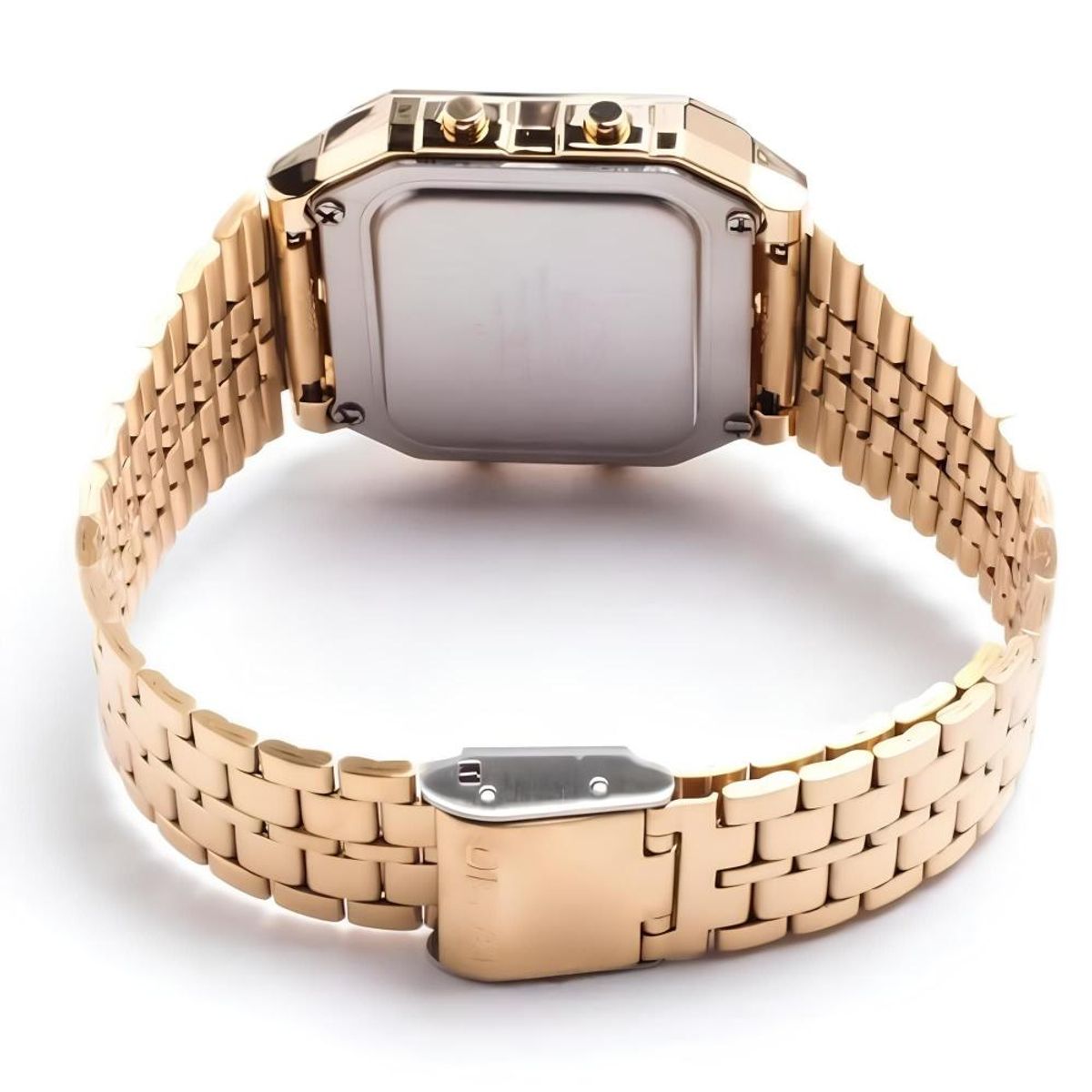 CASIO - Reloj A-500wga-9 Hombre Digital Metal - Dorado