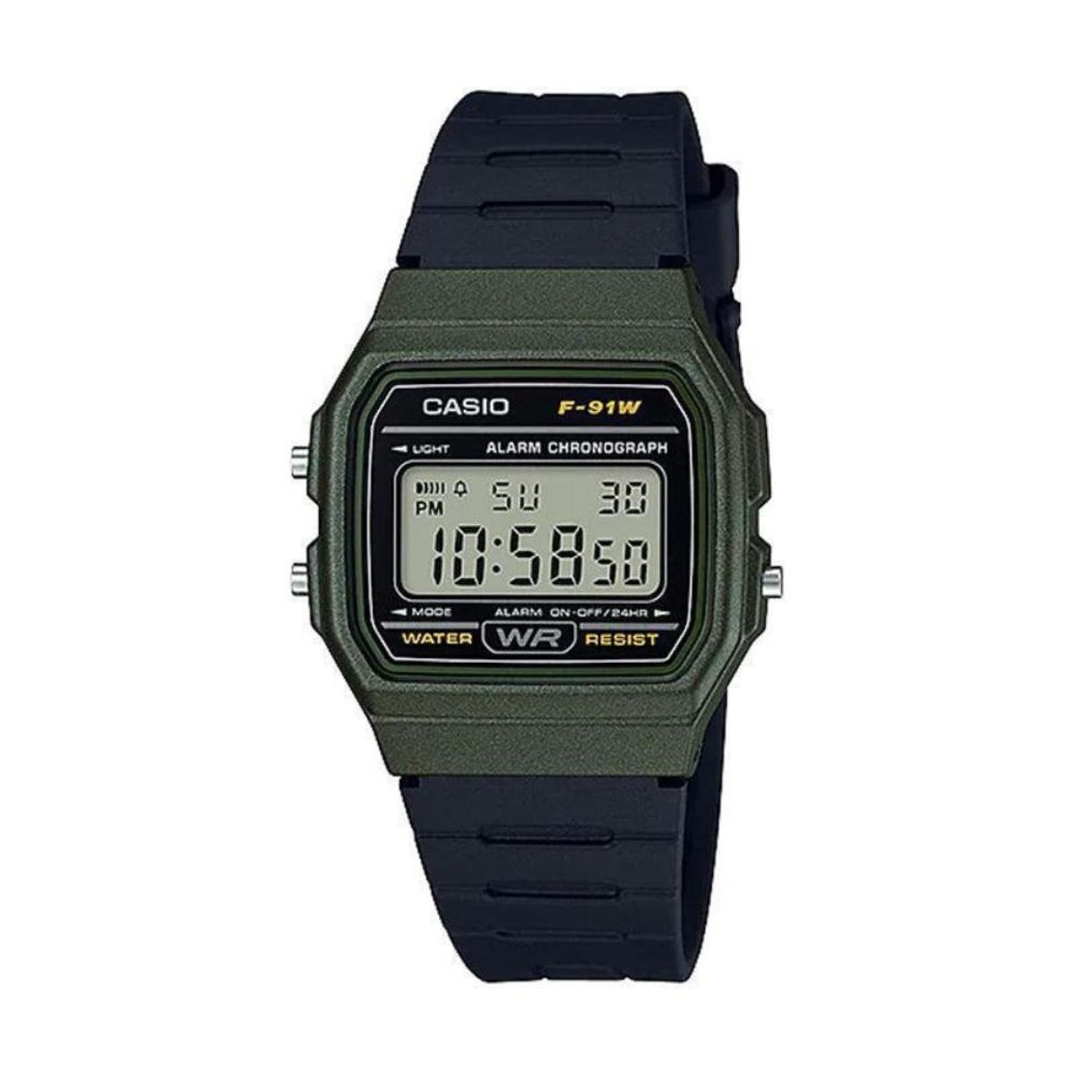 CASIO - Reloj F-91wm-3a Hombre Digital Resina - Negro