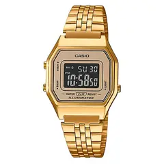 CASIO - Reloj La-680wga-9b Vintage Digital Metal - Dorado