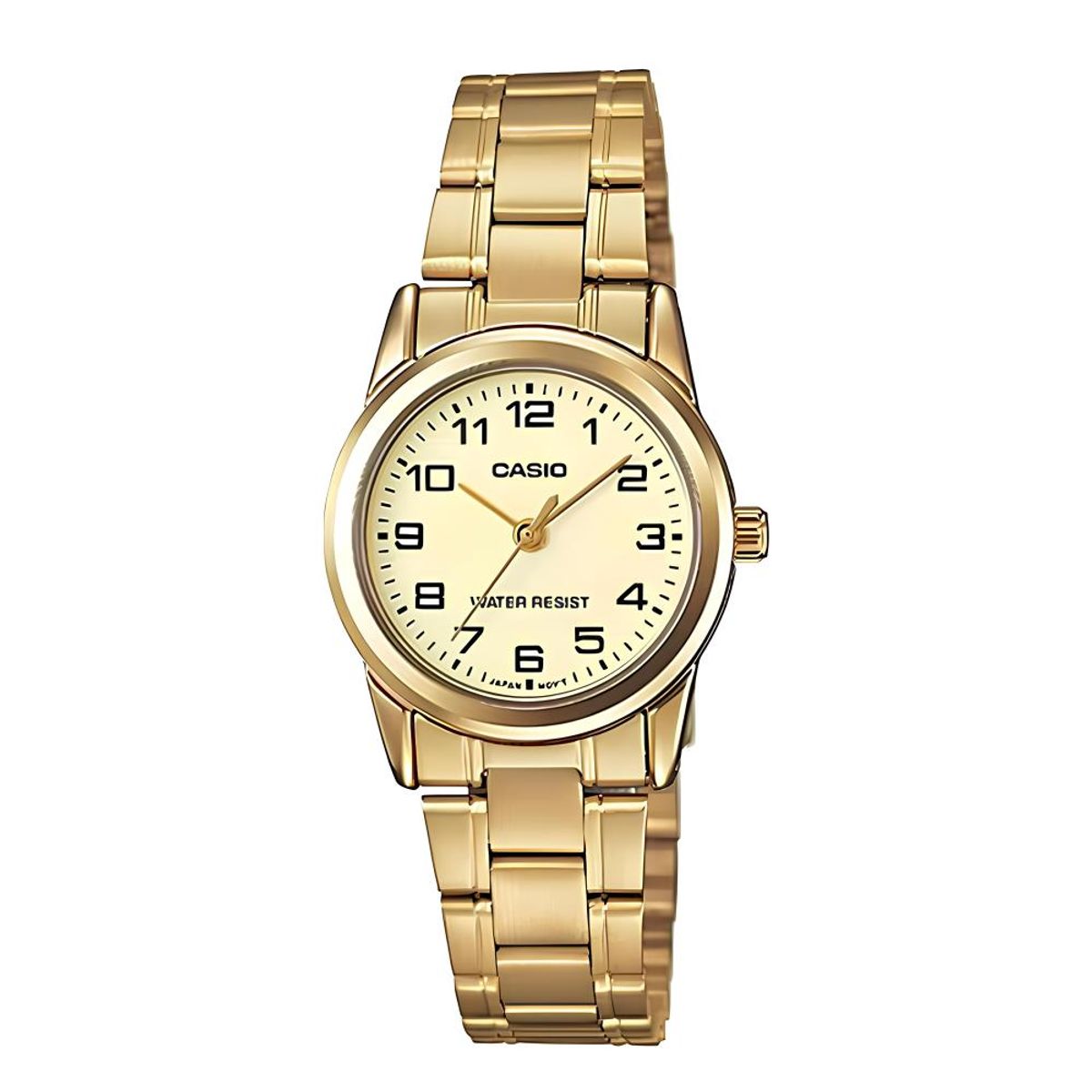 CASIO - Reloj Ltp-V001g-9b Mujer Analogo Metal - Dorado