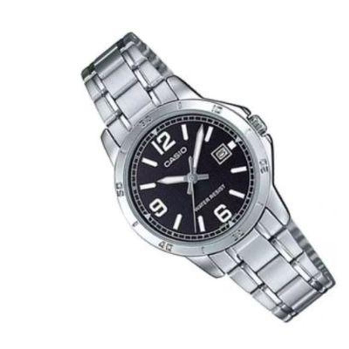 CASIO - Reloj Ltp-V004d-1b2 Mujer Analogo Metal - Negro