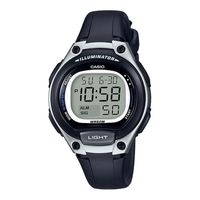 Reloj Lw-203-1av Mujer Digital Resina - Negro