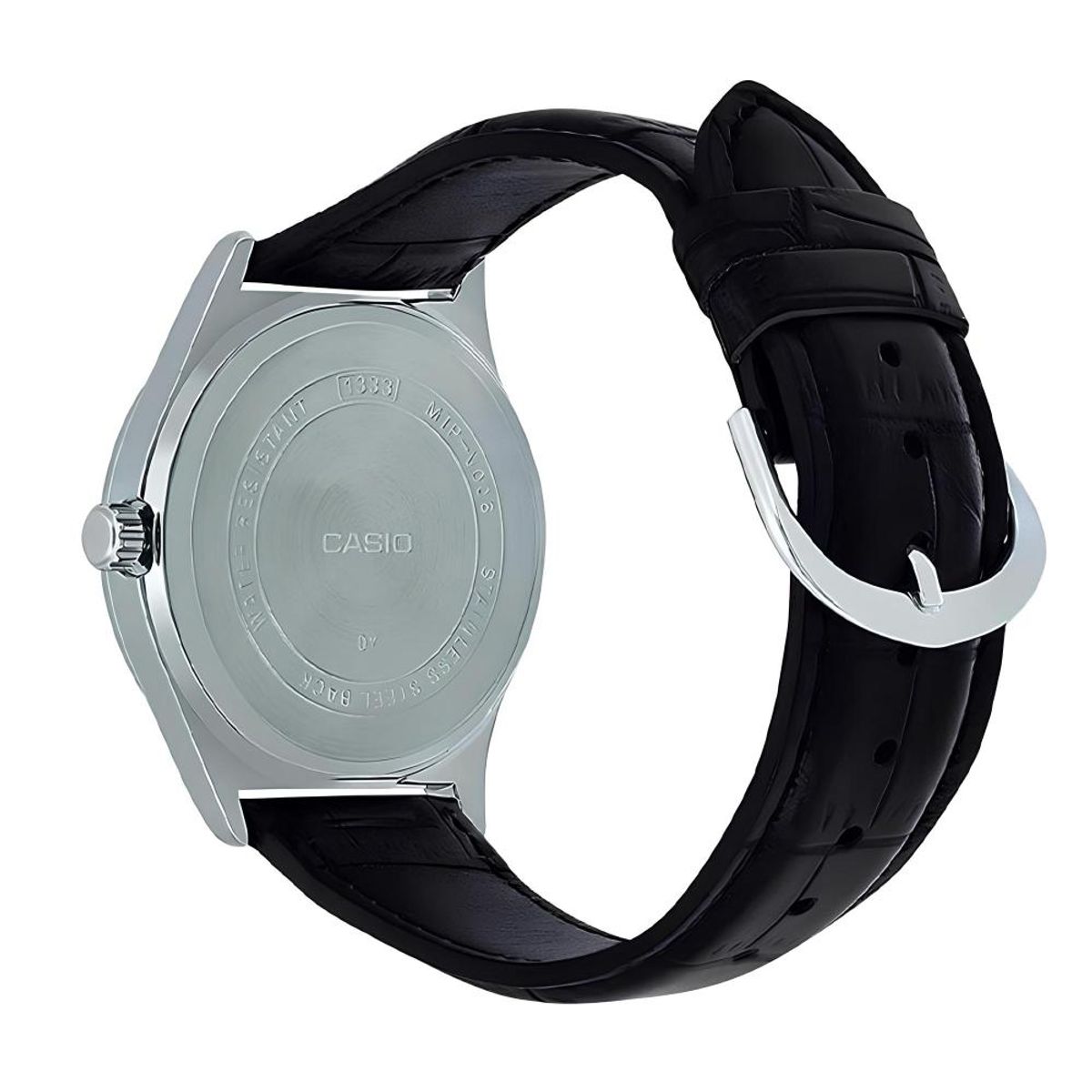 CASIO - Reloj Mtp-V001l-7b Hombre Analogo Cuero - Negro