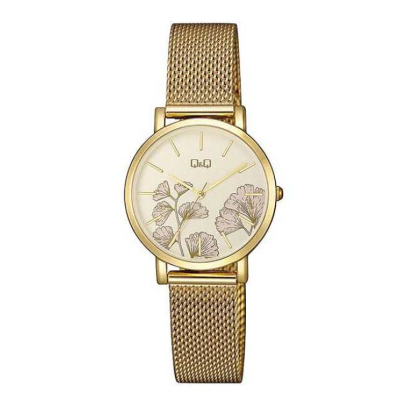 Q&Q - Reloj Qa21j031y Mujer Analogo Metal - Dorado