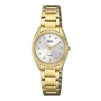 Reloj Qz65j001y Mujer Analogo Metal - Dorado
