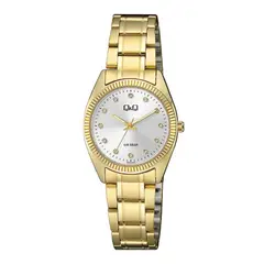 Q&Q - Reloj Qz65j001y Mujer Analogo Metal - Dorado
