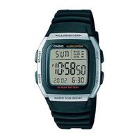 Reloj W-96h-1av Hombre Digital Resina - Negro