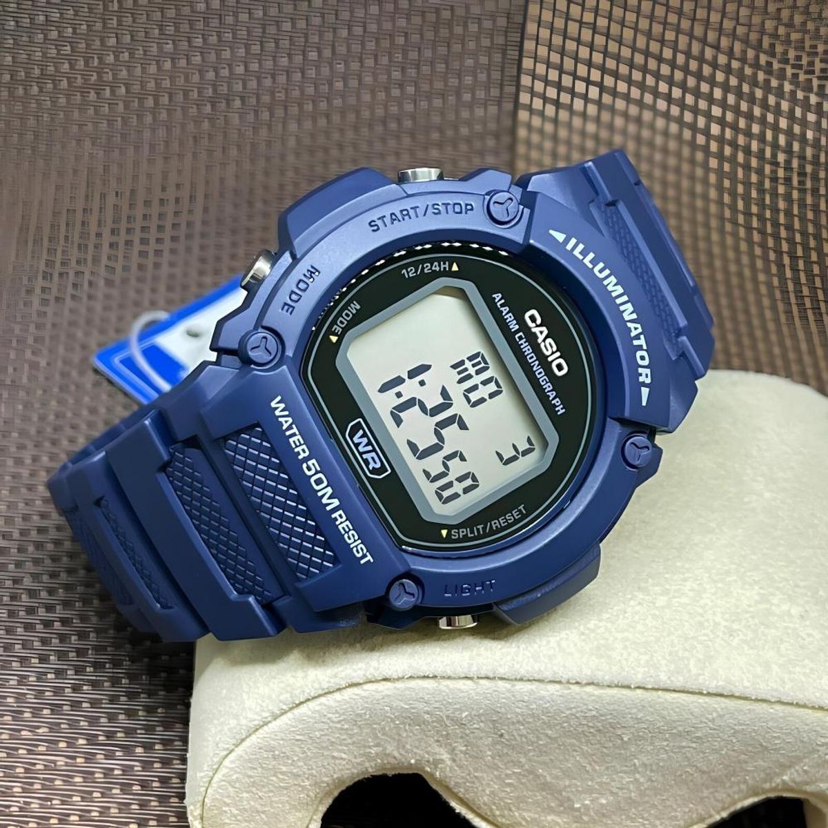 CASIO - Reloj W-219h-2av Hombre Digital Resina - Azul