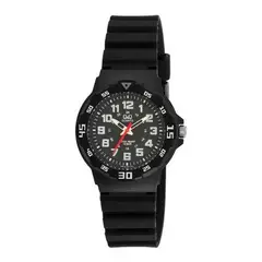 Q&Q - Reloj Vr19j001y Mujer Analogo Resina - Negro
