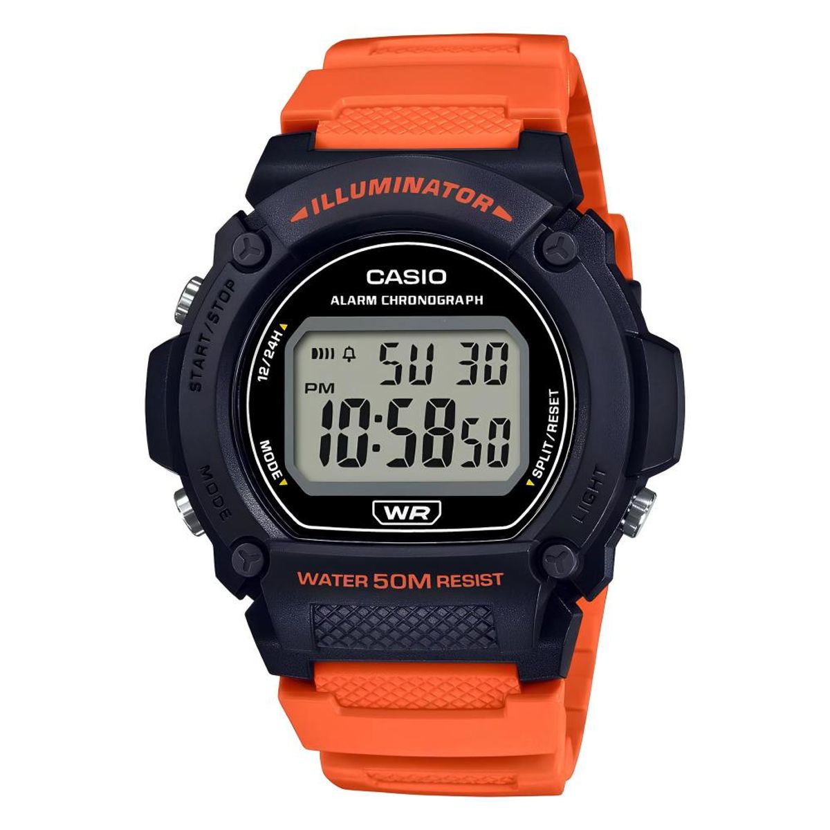 CASIO - Reloj W-219h-4av Hombre Digital Resina - Multicolor