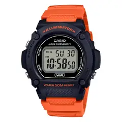 CASIO - Reloj W-219h-4av Hombre Digital Resina - Multicolor