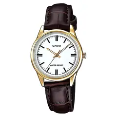 CASIO - Reloj Ltp-V005gl-7a Mujer Analogo Cuero - Café