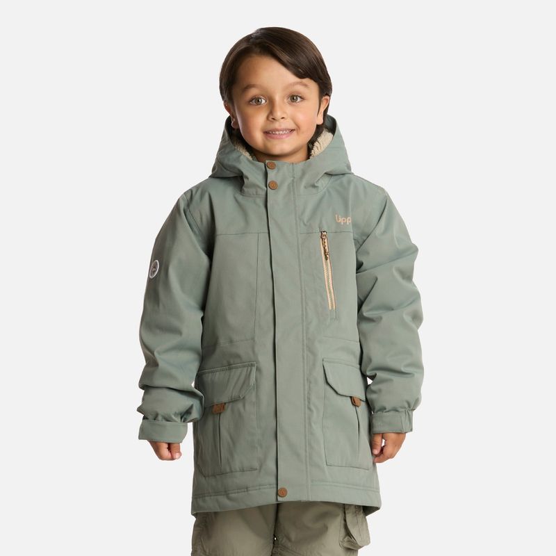 LIPPI - Chaqueta Niño Roble B-Dry Hoody Jacket Jade Oscuro Lippi