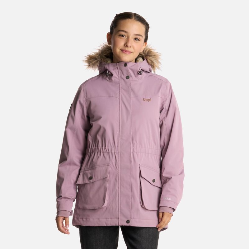 LIPPI - Chaqueta Teen Girl Roble B-Dry Hoody Jacket Malva Lippi