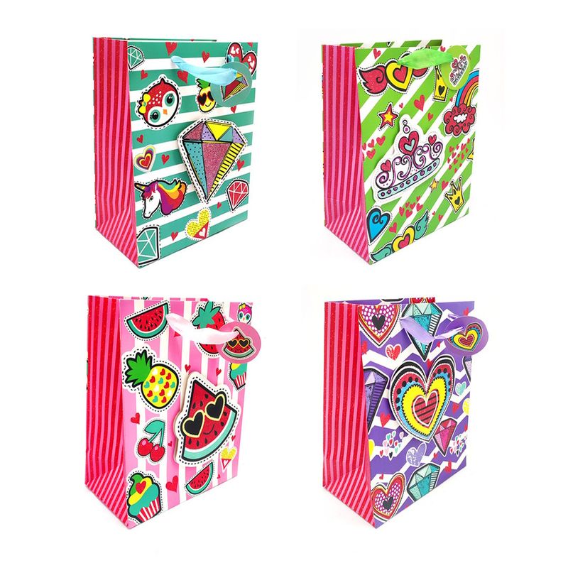 GENERICO - BOLSA DE REGALO KAWAII 26X32 X12 UNI