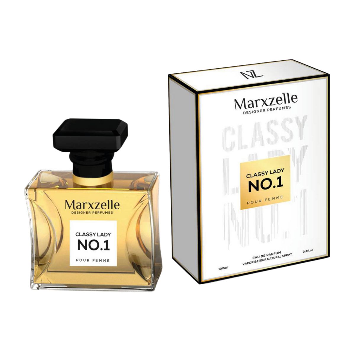 MARXZELLE - Marxzelle Classy Lady N°1 EDP 100 ml.-